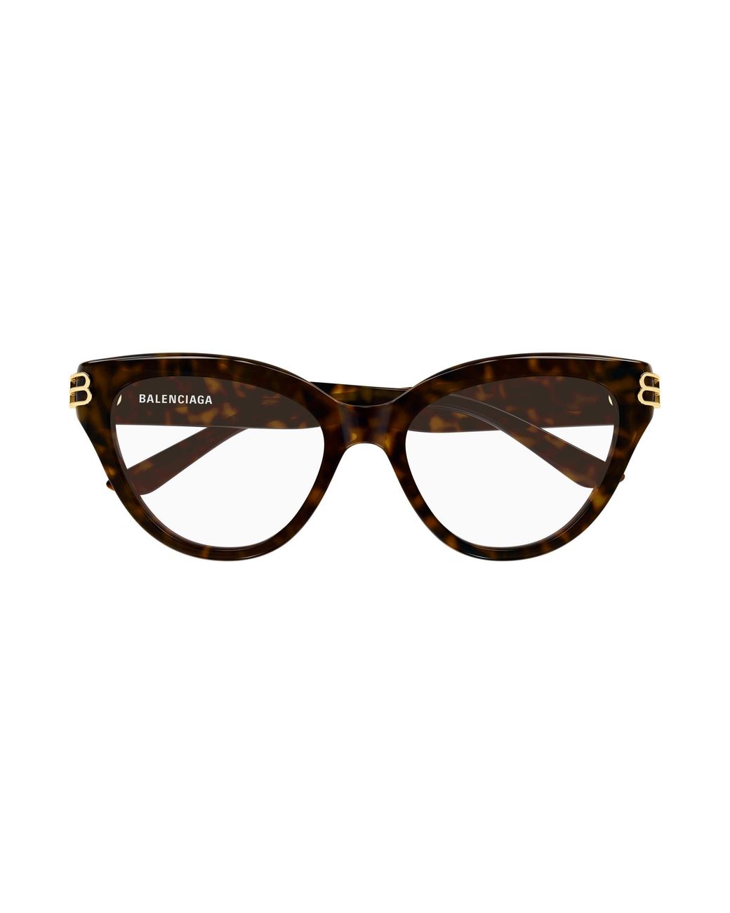 Balenciaga Black Bb0436O 002 Optical Frames Acetate Transparent Cat Eye