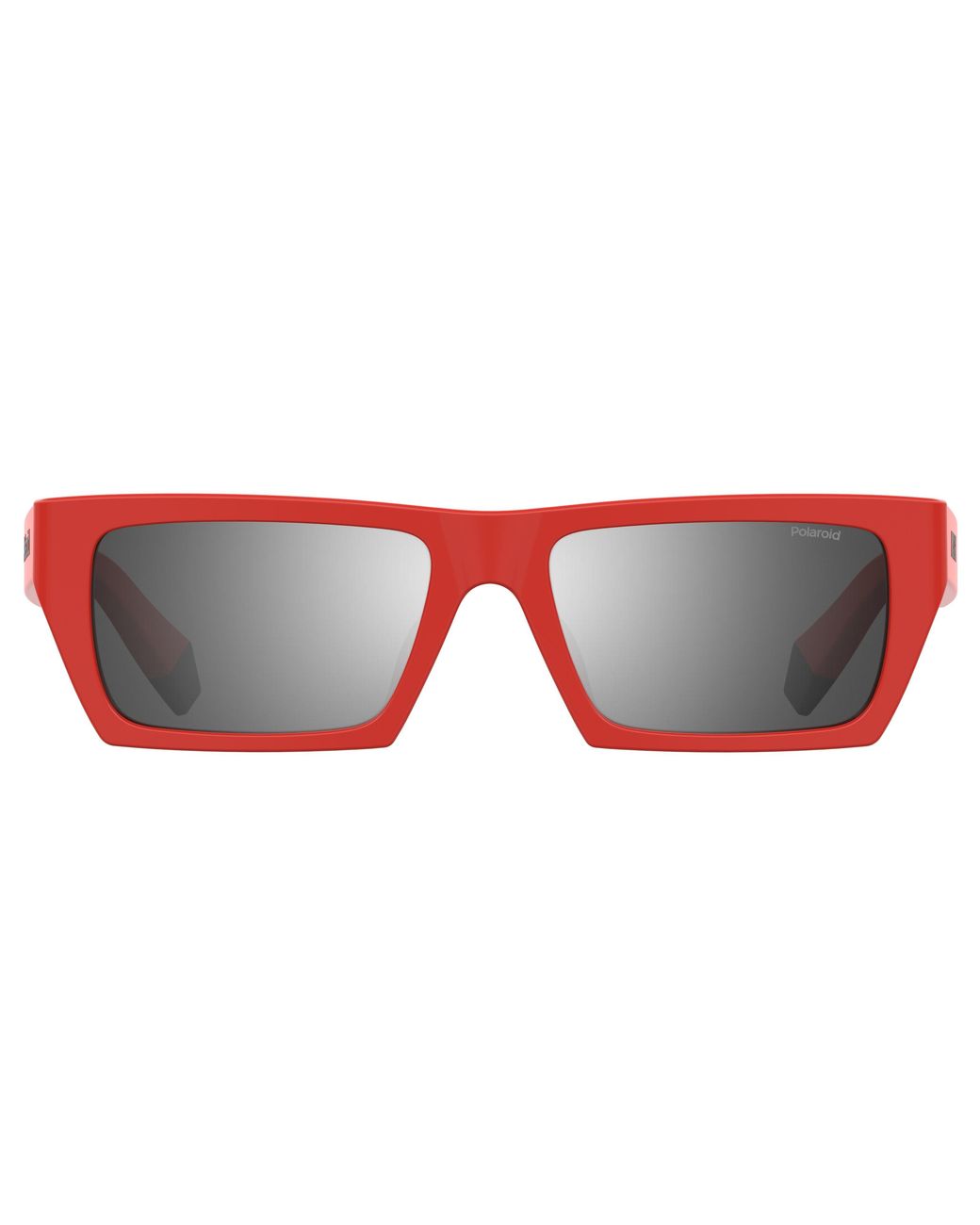 Polaroid Black Pld Msgm 1/G 0A4/Ex Sunglasses Acetate Squared Polarized Flash