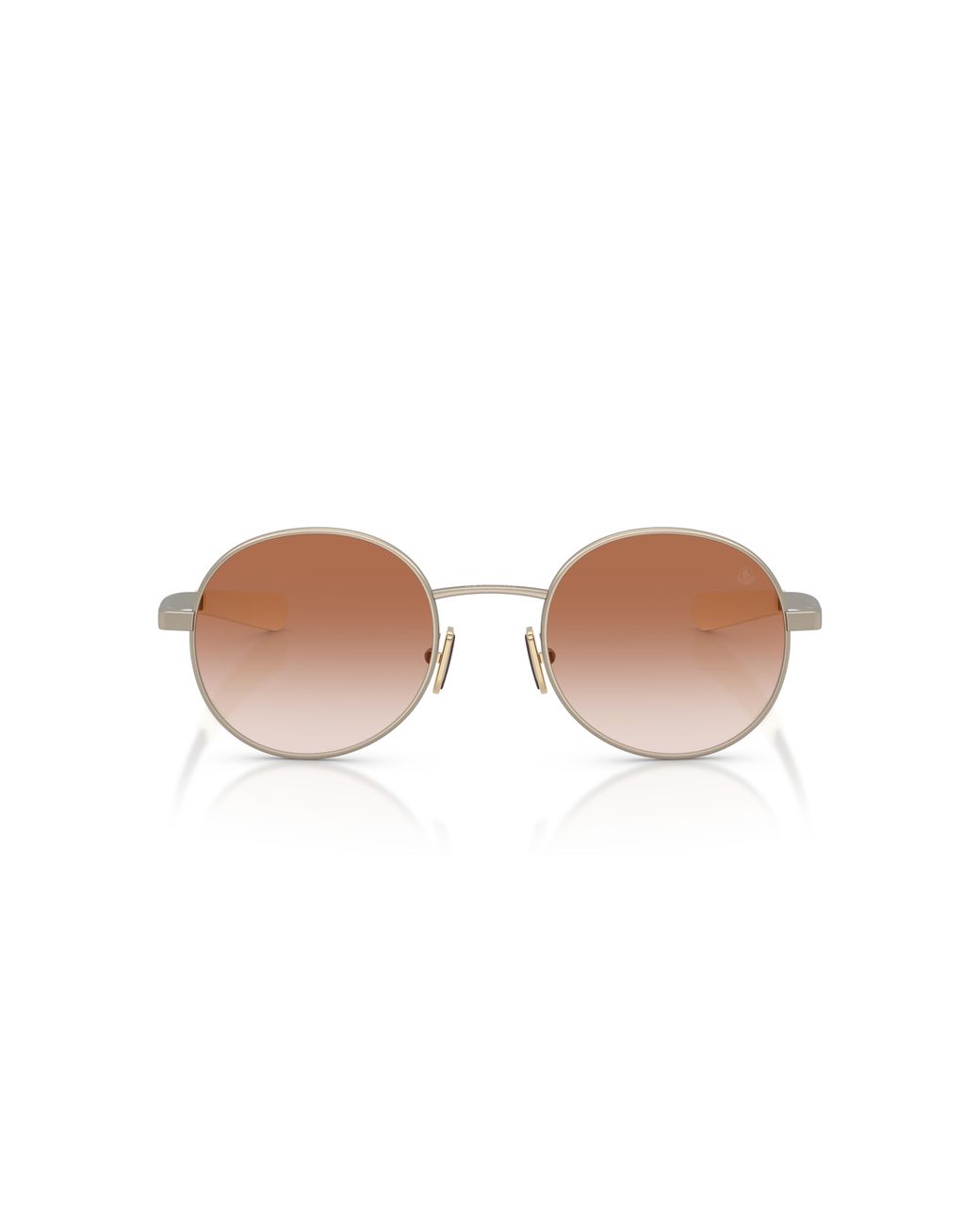 Moncler Black Me4016 Centro 100313 Sunglasses Metal Round Normal Nuanced