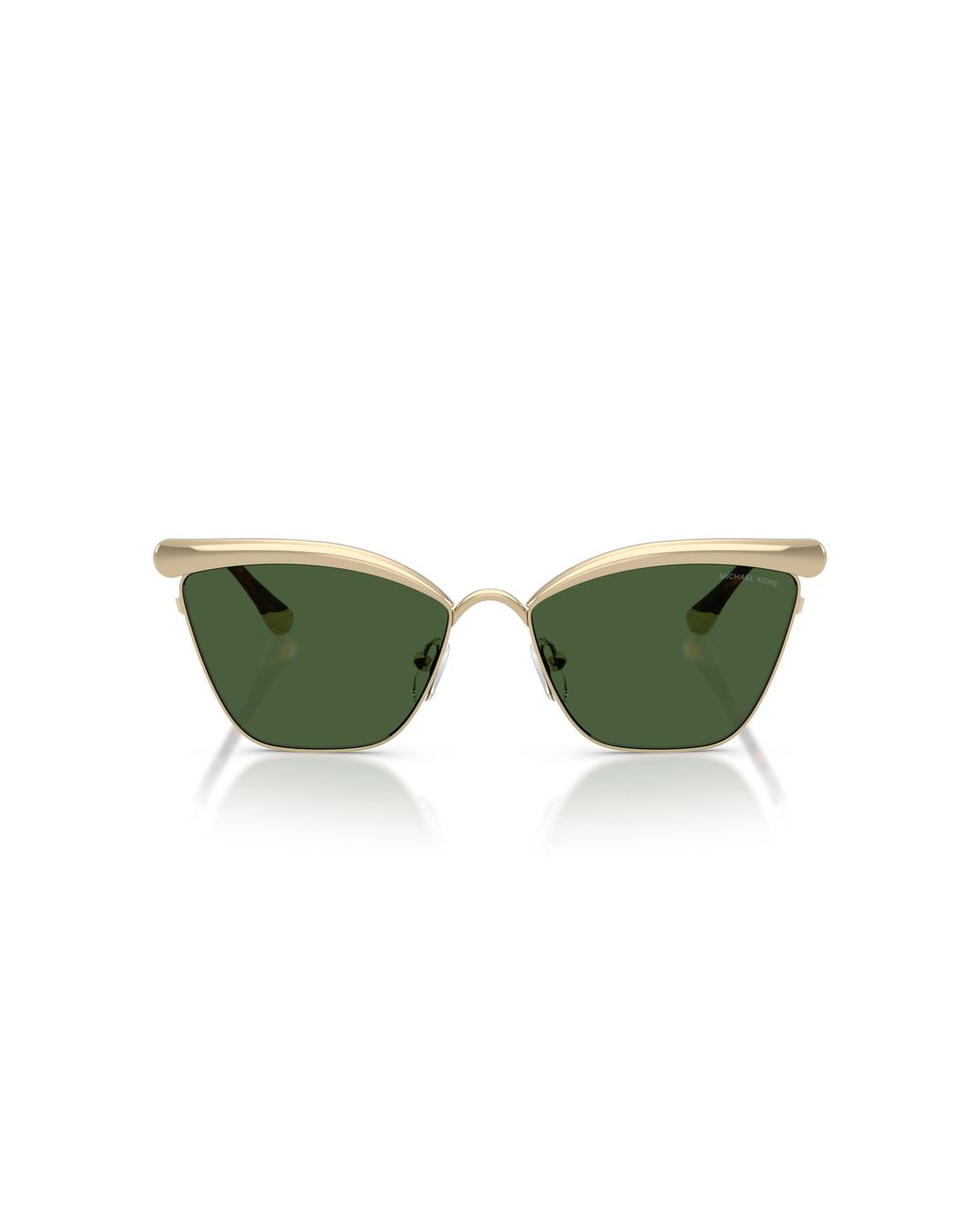 Michael Kors Green Mk1174 Scottsdale 101471 Sunglasses Metal Cat Eye Normal