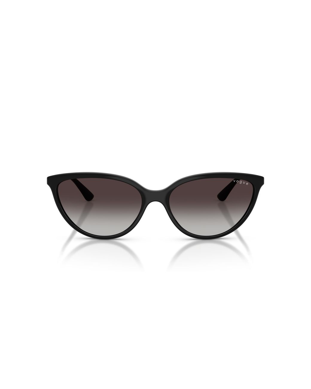 Vogue Eyewear Black Vo5672S W44/8G Sunglasses Nylon Cat Eye Normal Nuanced