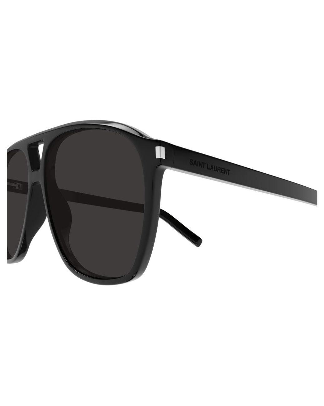 Saint Laurent Black Sl 596 Dune 001 Sunglasses Acetate Pilot