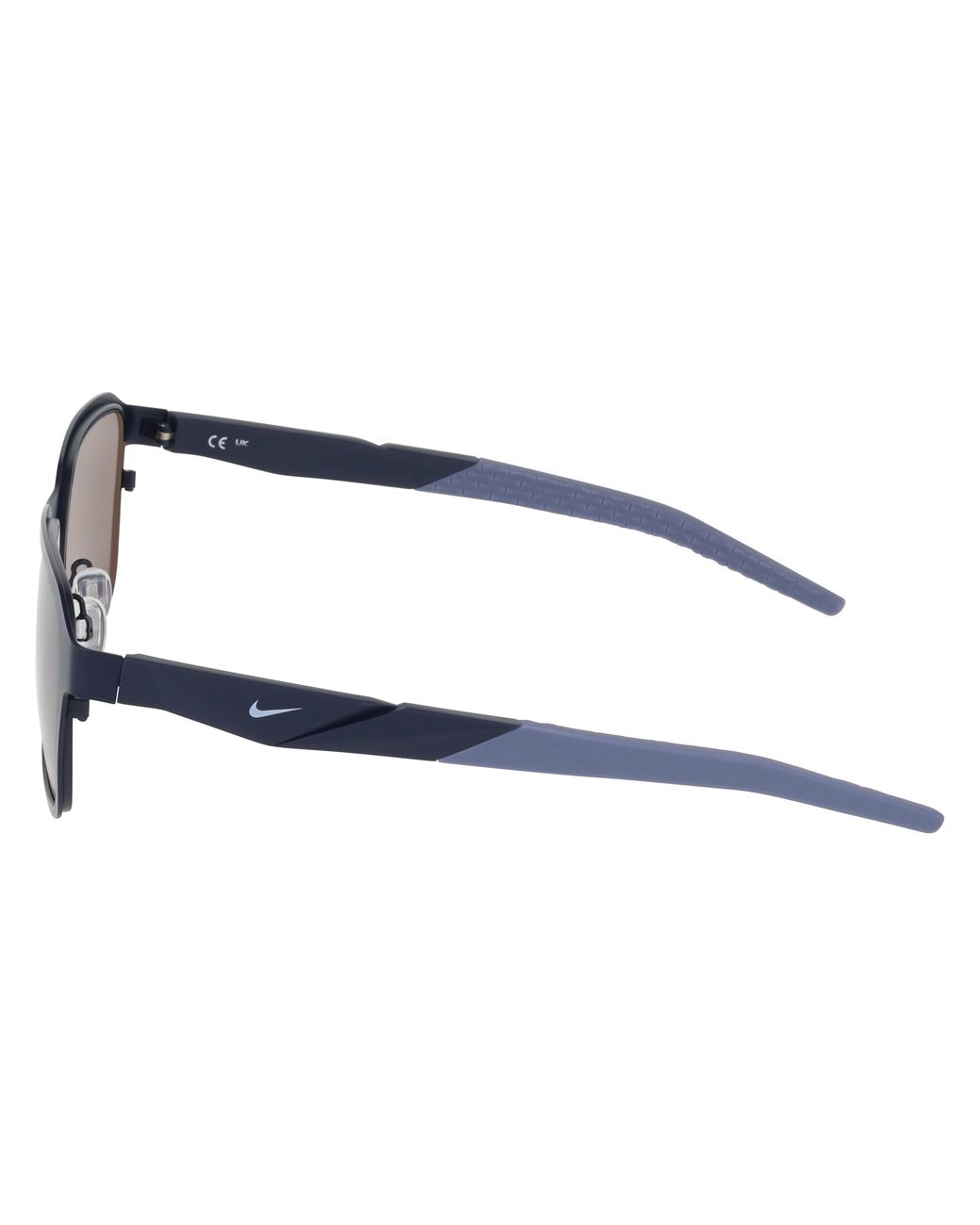 Nike Black Radeon Valor Im9734X 410 Sunglasses Metal Squared Normal for men
