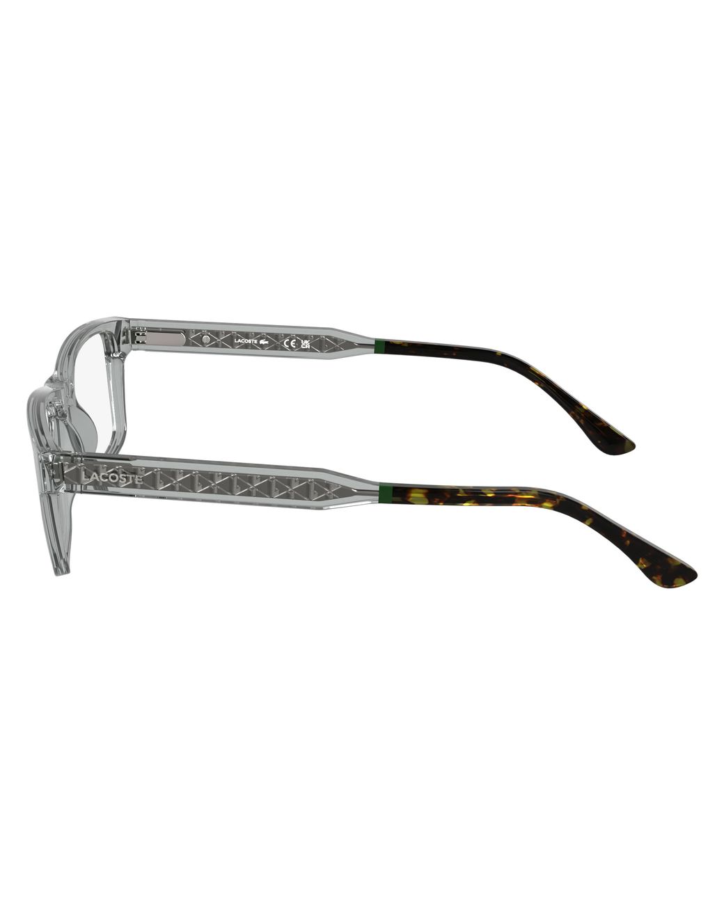 Lacoste Black L2977 035 Optical Frames Bio-Inject Squared Normal for men