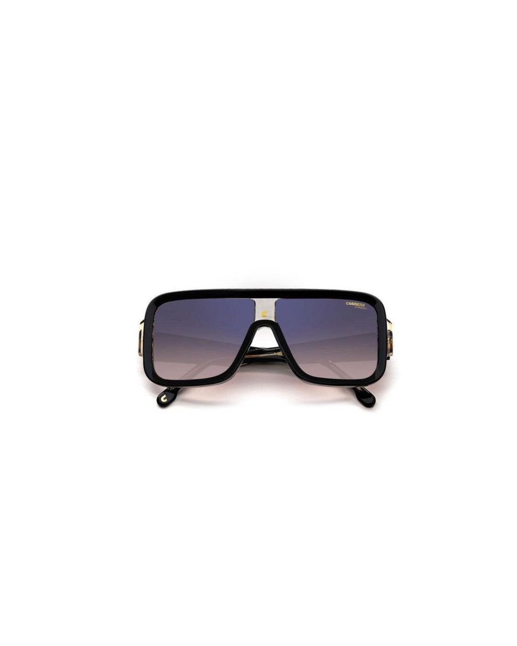 Carrera Black Flaglab 14 0Wm/A8 Sunglasses Acetate Squared Normal Shaded