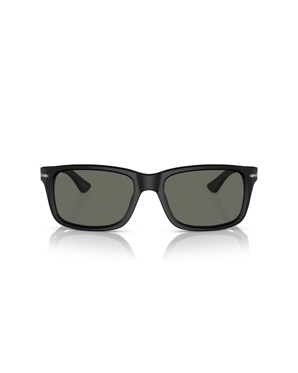 Persol Black Po3048S 900058 Sunglasses Acetate Squared Polarized for men