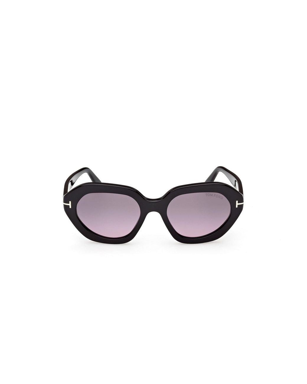 Tom Ford Black Ft1341 Meryl-02 01B Sunglasses Acetate Smoke Geometric Normal
