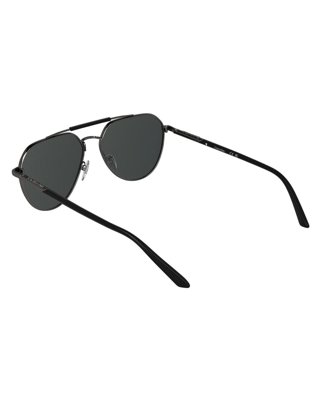 Calvin Klein Black Ck26100S 070 Sunglasses Metal Pilot Normal