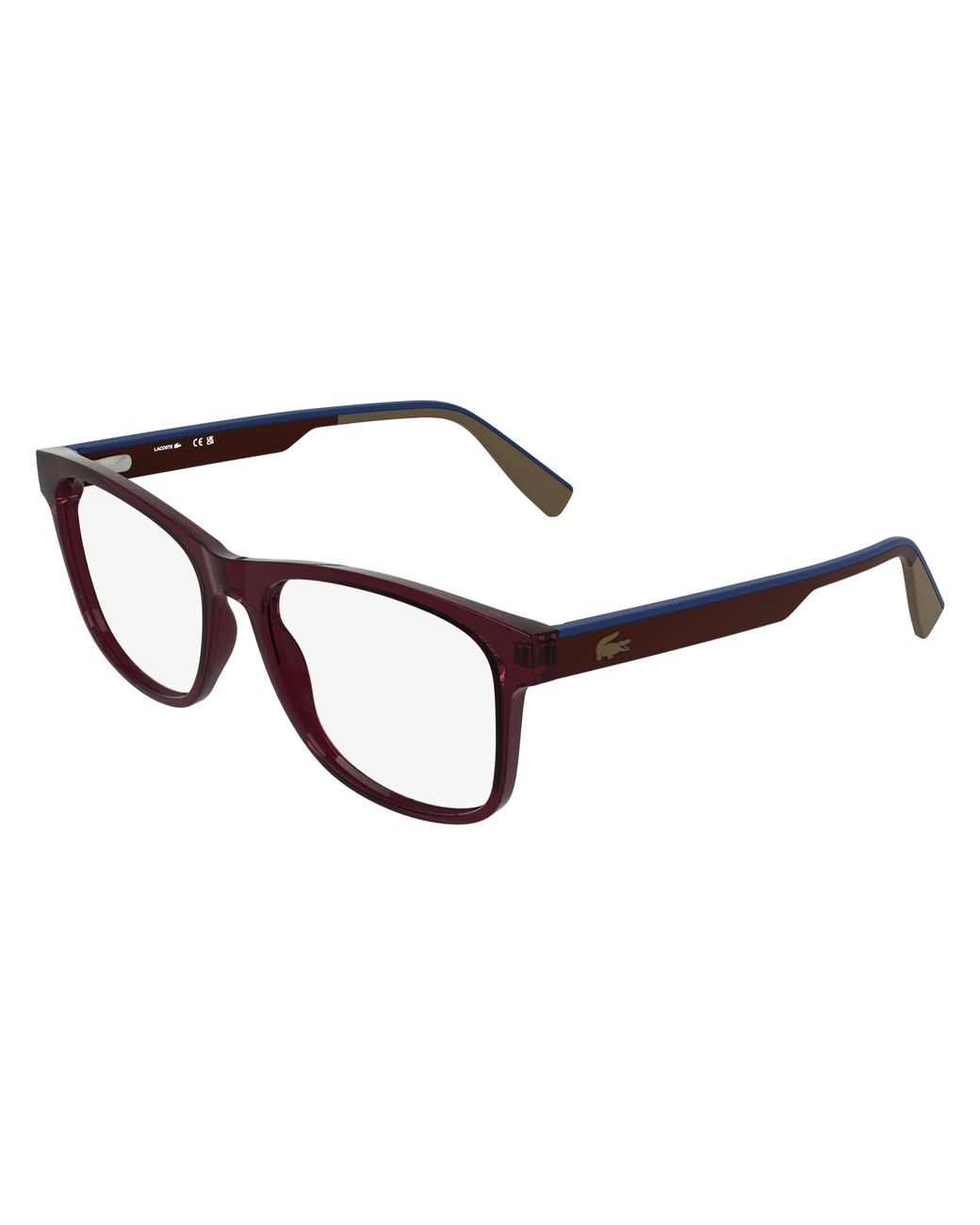 Lacoste Black L4004 601 Optical Frames Bio-Inject Squared Normal for men