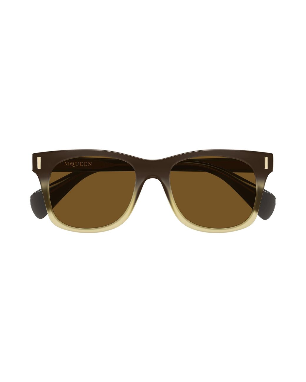 McQueen Black Am0551S 004 Sunglasses Acetate Squared for men