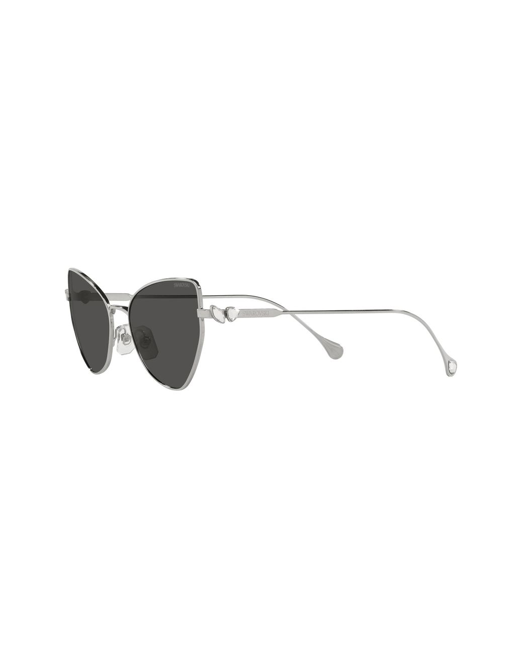 Swarovski Black Sk7011 400187 Sunglasses Metal Geometric Normal