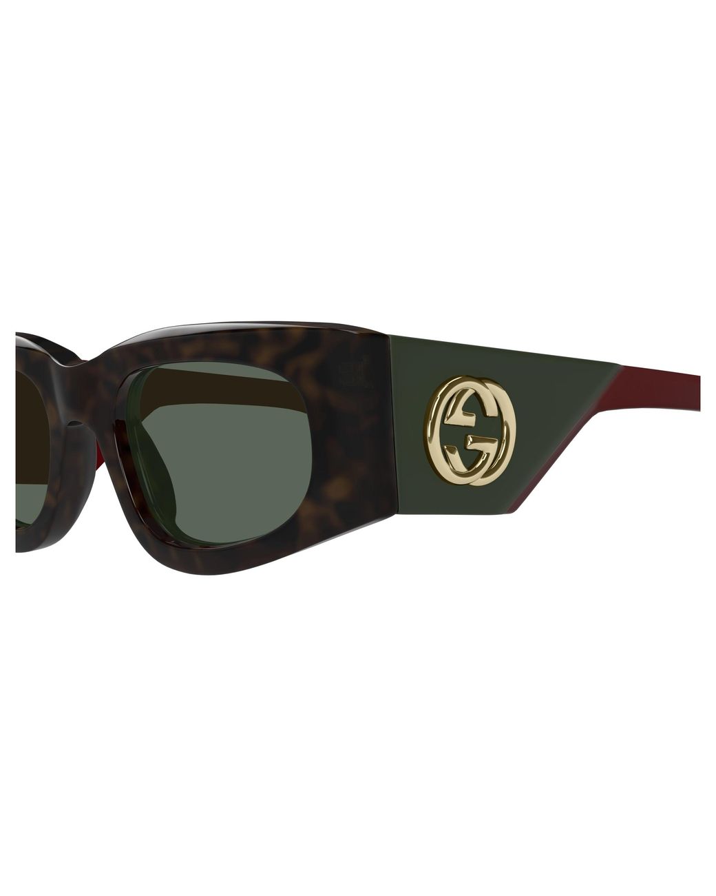 Gucci Black Gg1664S 002 Sunglasses Acetate Squared