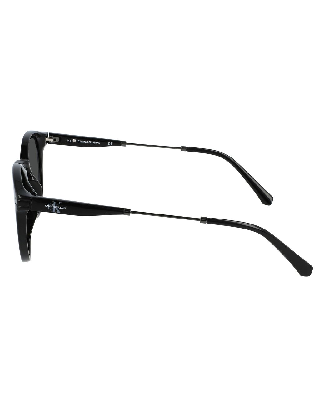 Calvin Klein Black Ckj20705S 001 Sunglasses Plastic Round Photochromatic Photochromatic