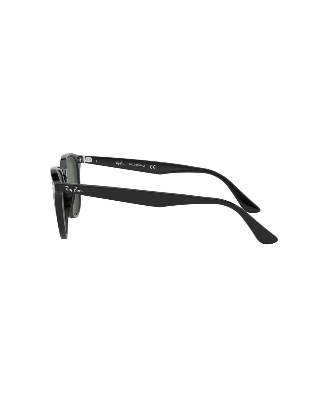 Ray-Ban Rb4259 Round Sunglasses, Black/green, 51 Mm