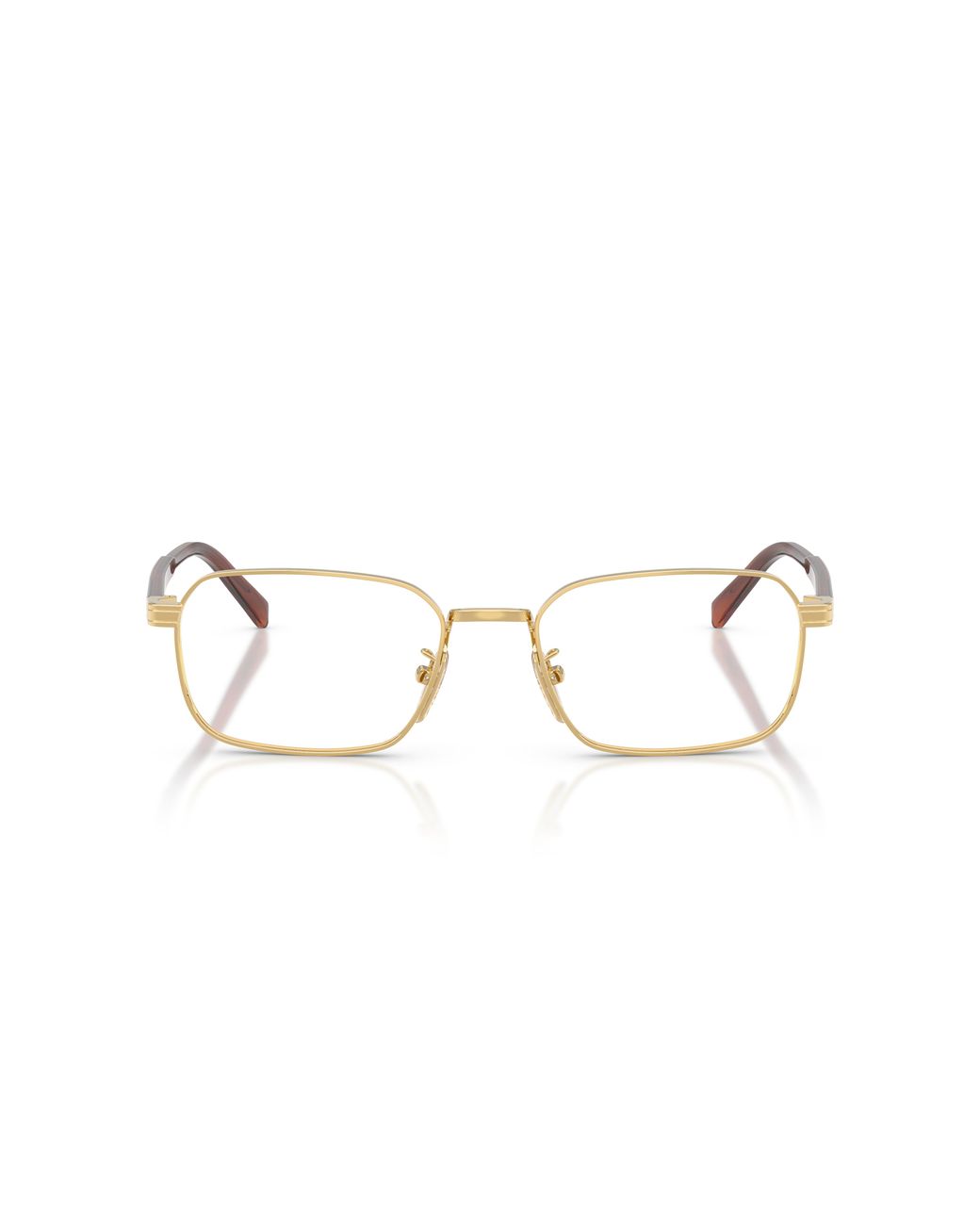 Prada Black Pr C50Vd 5Ak1O1 Optical Frames Metal Pillow Normal for men