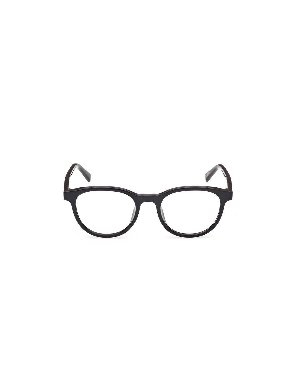 Timberland Black Tb50100-H 002 Optical Frames Injected Round Normal for men