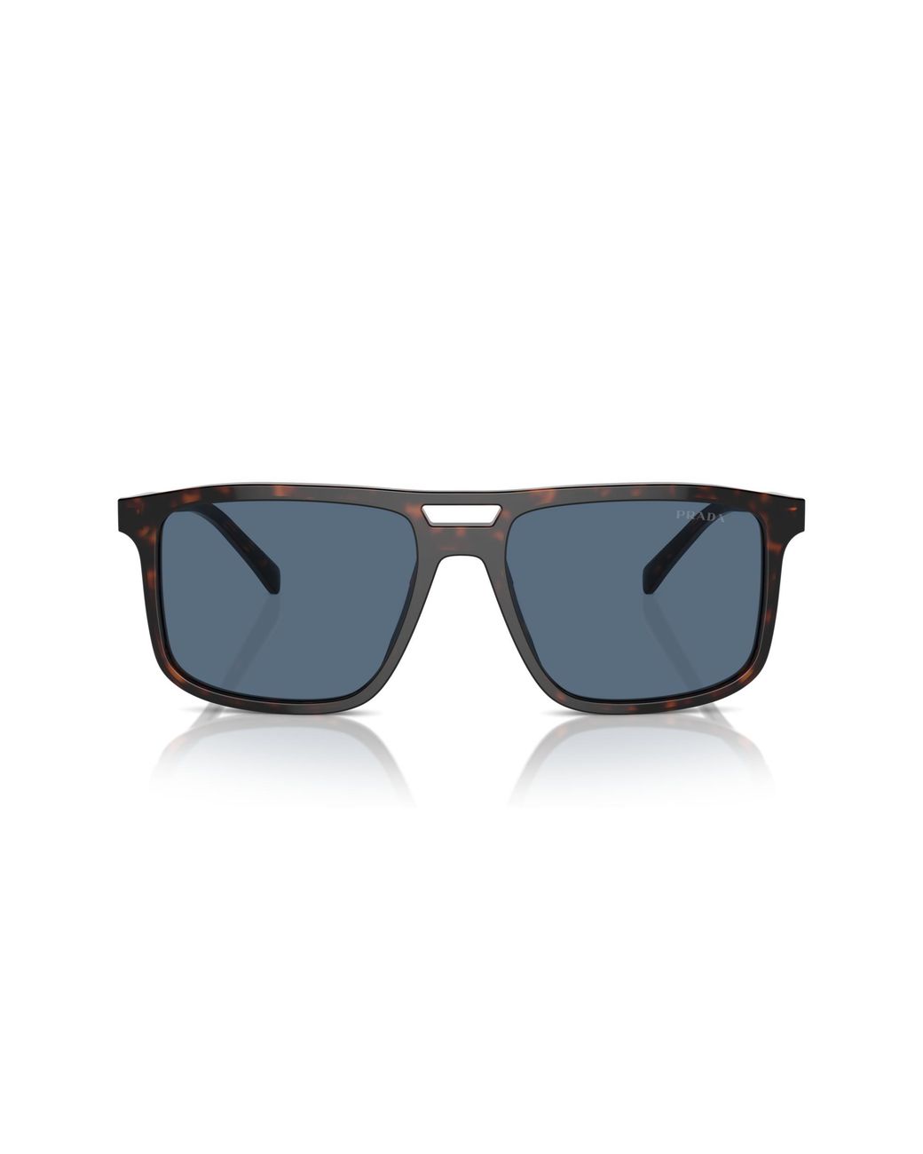 Prada Black Pr A22S 17N06A Sunglasses Acetate Squared Normal for men