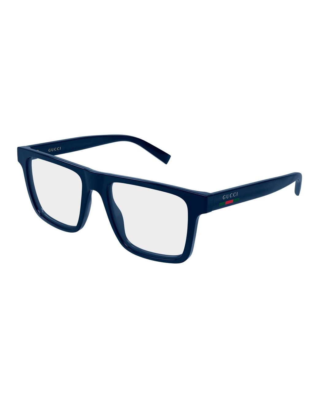 Gucci Black Gg2236O 004 Optical Frames Injected Transparent Squared for men