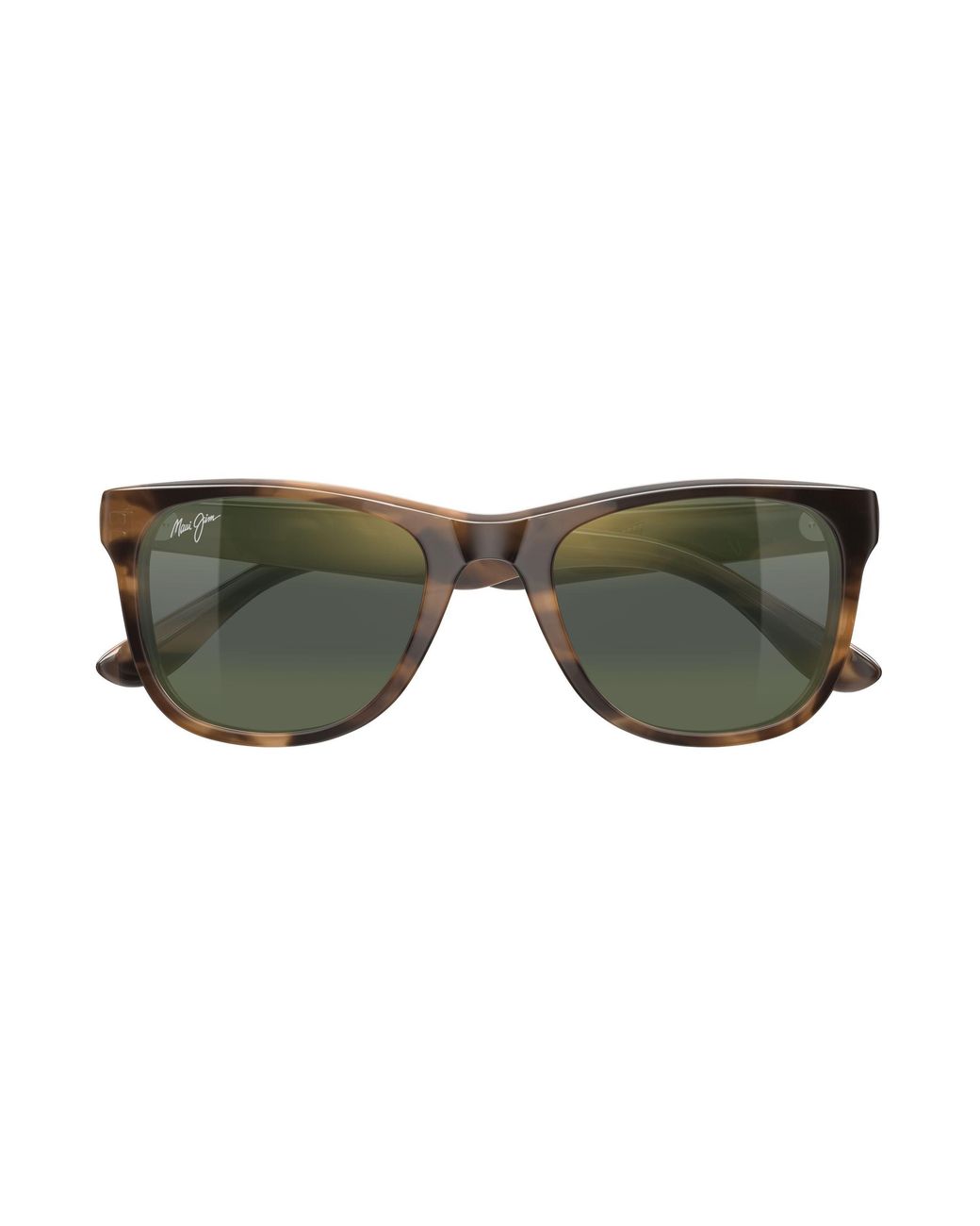Maui Jim Black Mj0692S 003 Occhiali Da Sole Acetato Verde Squadrata