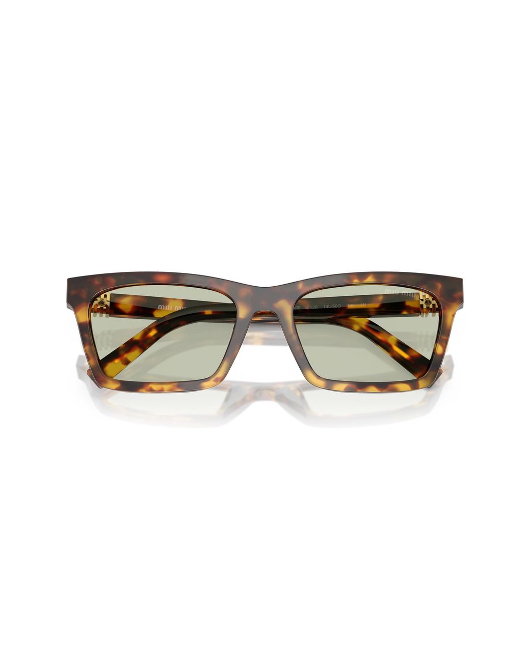 Miu Miu Black Mu A05S 14L50O Sunglasses Acetate Squared Normal
