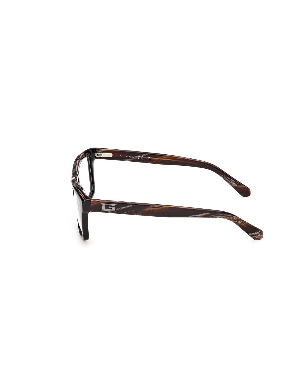 Guess Black Gu50452 1 Optical Frames Acetate Squared Normal for men