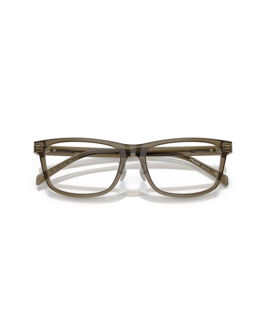 Prada Black Pr B08Vd 18T1O1 Optical Frames Acetate Squared Normal for men