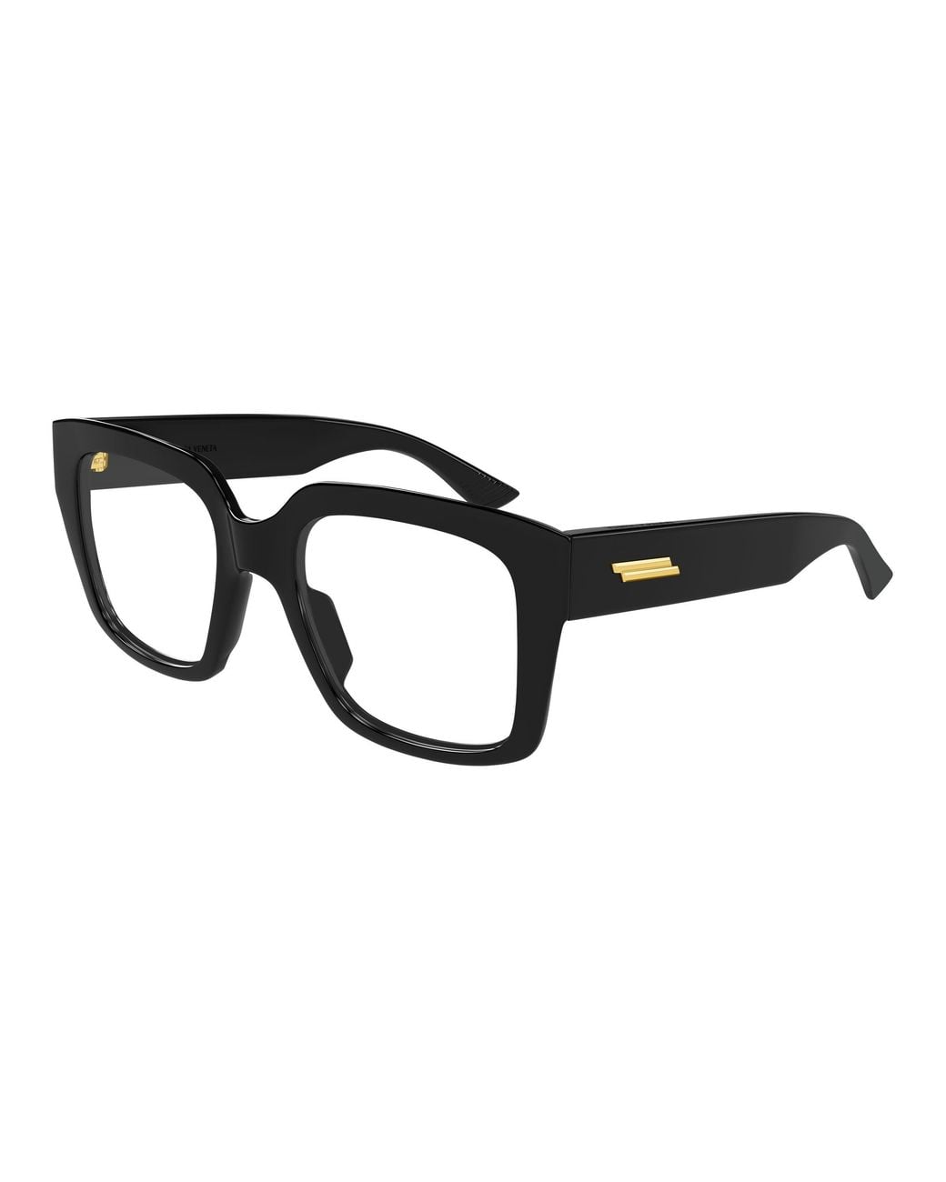 Bottega Veneta Black Bv1409O Thick Rim Frames