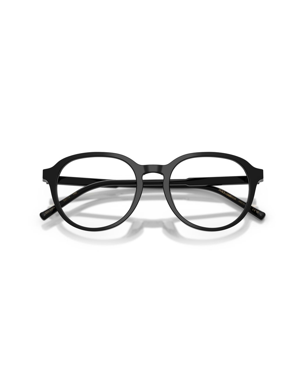 Dolce & Gabbana Black Dg3444 501 Optical Frames Acetate Transparent Pantos Normal for men