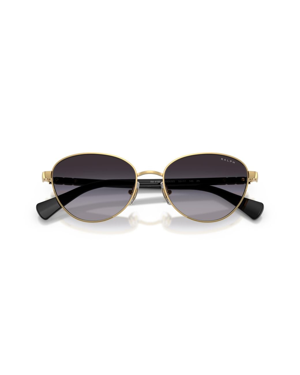 Ralph Lauren Black Ra4150 90048G Sunglasses Metal Cat Eye Normal Nuanced