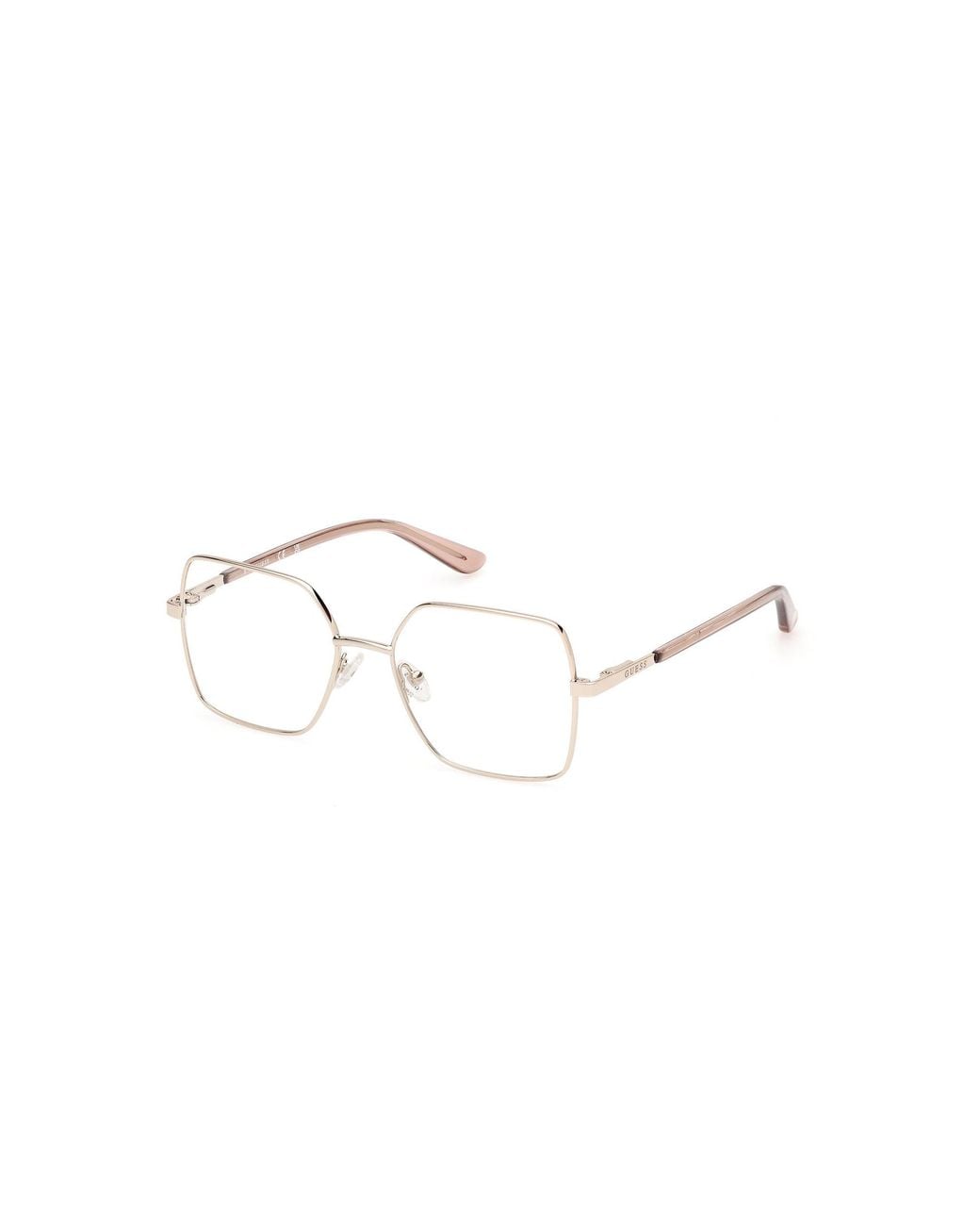 Guess Black Gu8288 033 Optical Frames Metal Squared Normal