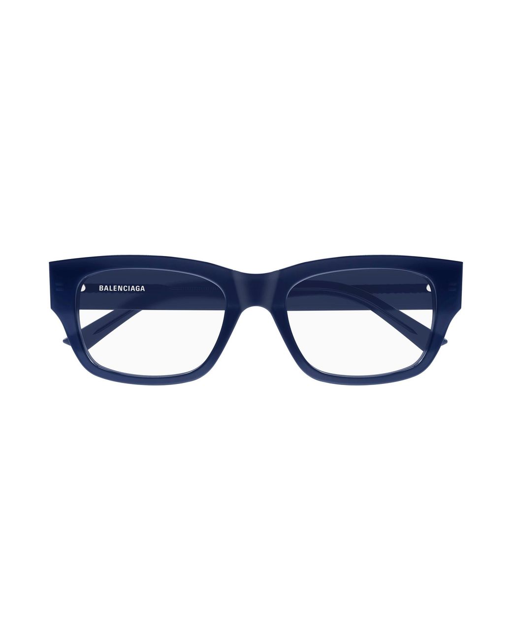 Balenciaga Black Bb0450O 004 Optical Frames Acetate Transparent Squared for men