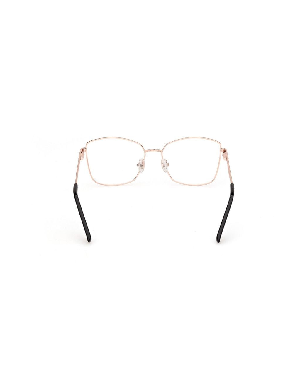Guess Black Gu50170 002 Optical Frames Metal Squared Normal