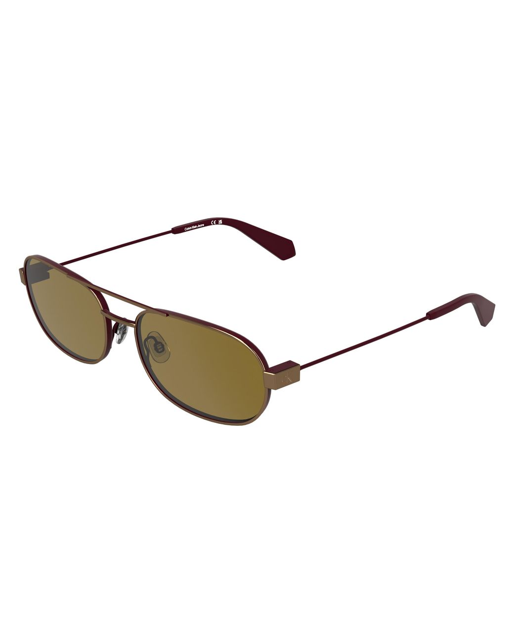 Calvin Klein Black Ckj26202S 705 Sunglasses Metal Round Normal for men