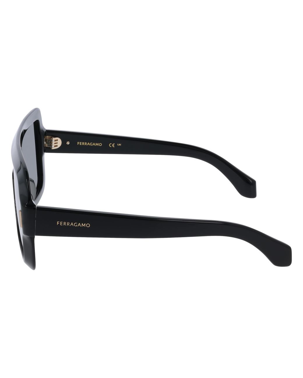 Ferragamo Black Sf2061Se Mask Sunglasses