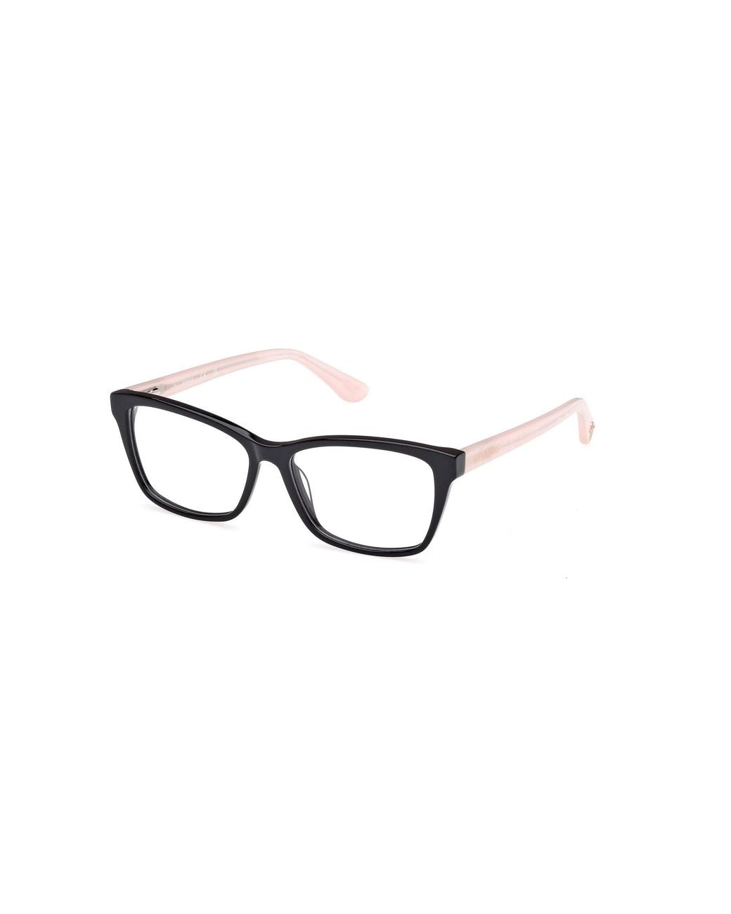 Guess Black Gu50185 001 Optical Frames Acetate Squared Normal