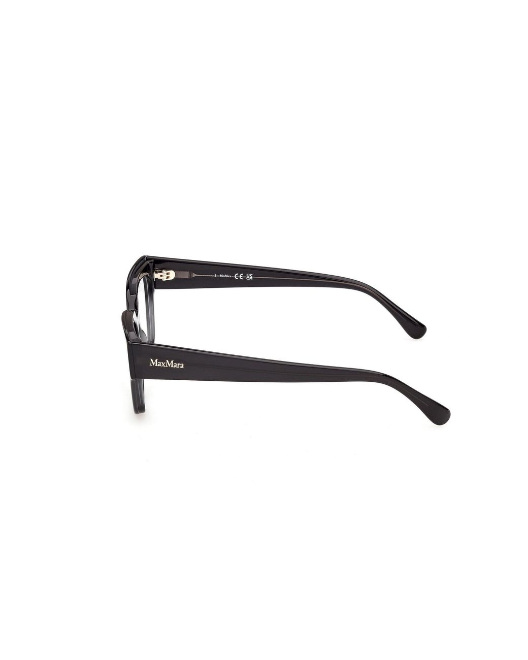 Max Mara Black Mm5259 5 Optical Frames Acetate Squared Normal