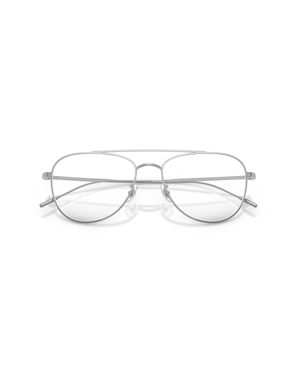Oliver Peoples Black Ov1363T Stilson 5036 Optical Frames Titanium Transparent Pilot Normal