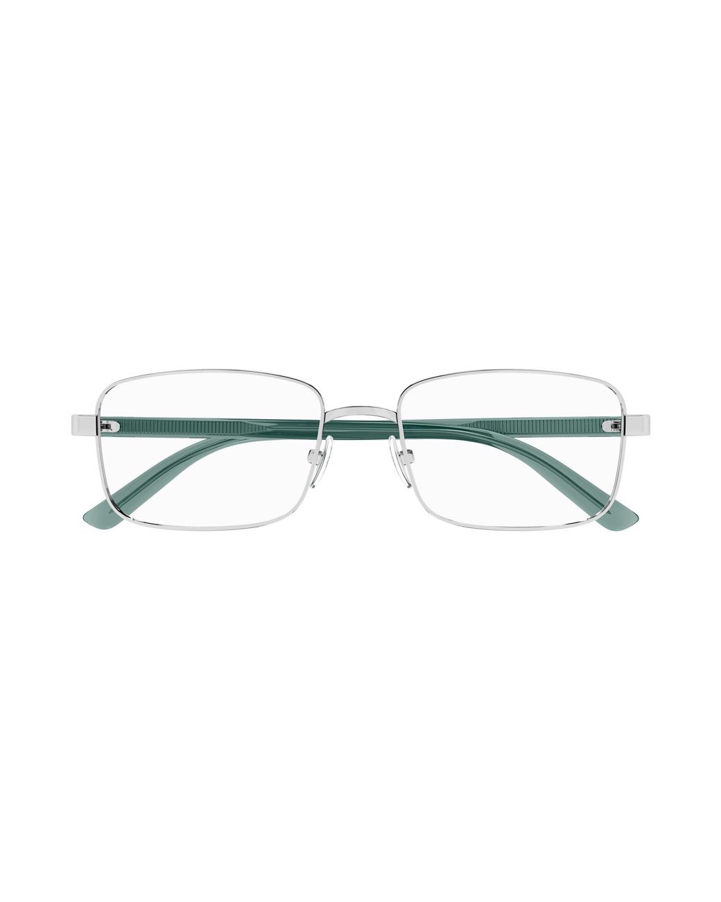Gucci Black Gg1586O 006 Optical Frames Metal Transparent Squared for men