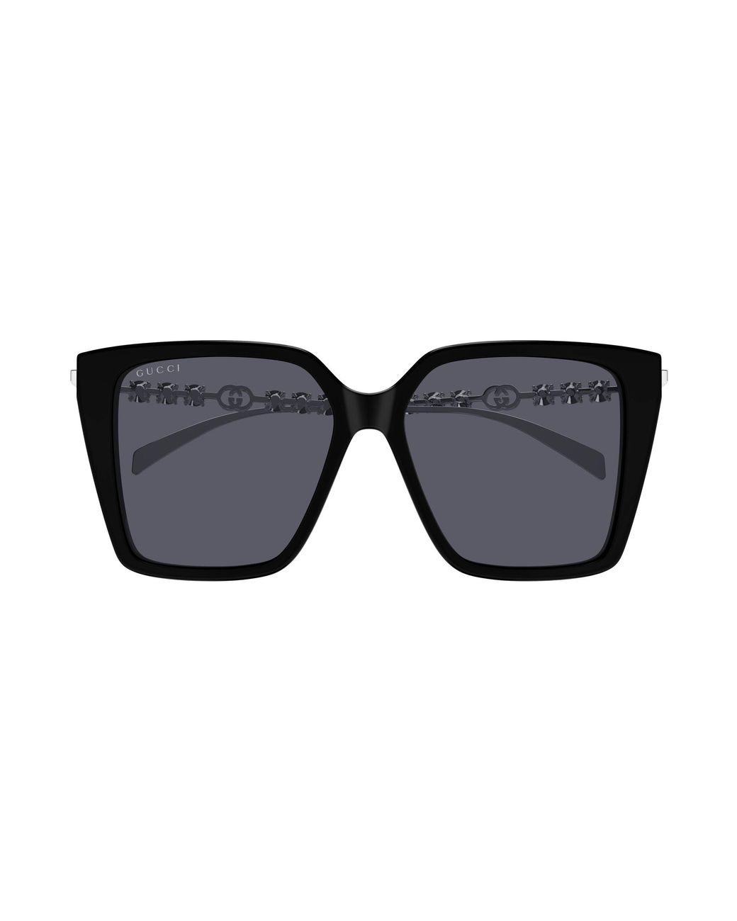 Gucci Black Gg1967S 002 Sunglasses Acetate Butterfly