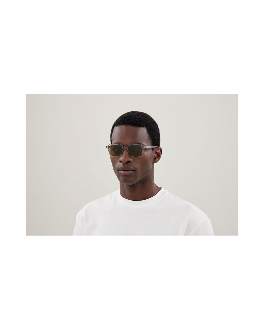 McQueen Black Am0571S 004 Sunglasses Acetate Squared