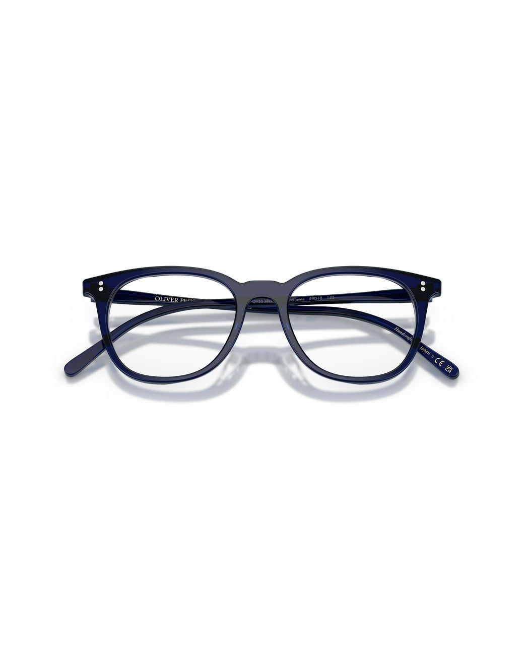 Oliver Peoples Black Ov5538U Josianne 1566 Optical Frames Acetate Transparent Pillow Normal