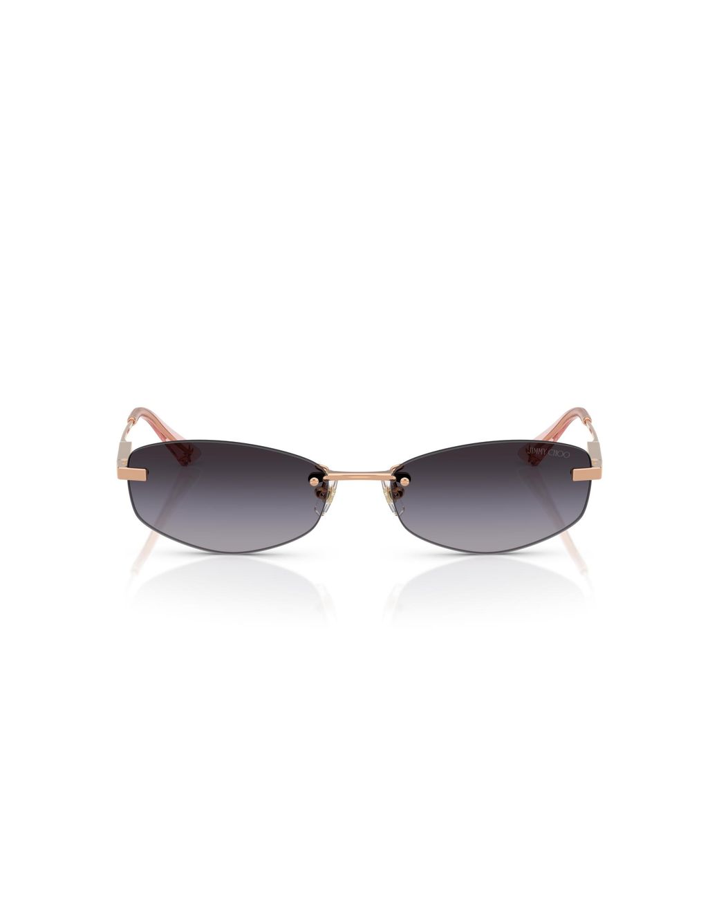 Jimmy Choo Black Jc4013D 30088G Sunglasses Metal Round Normal Shaded