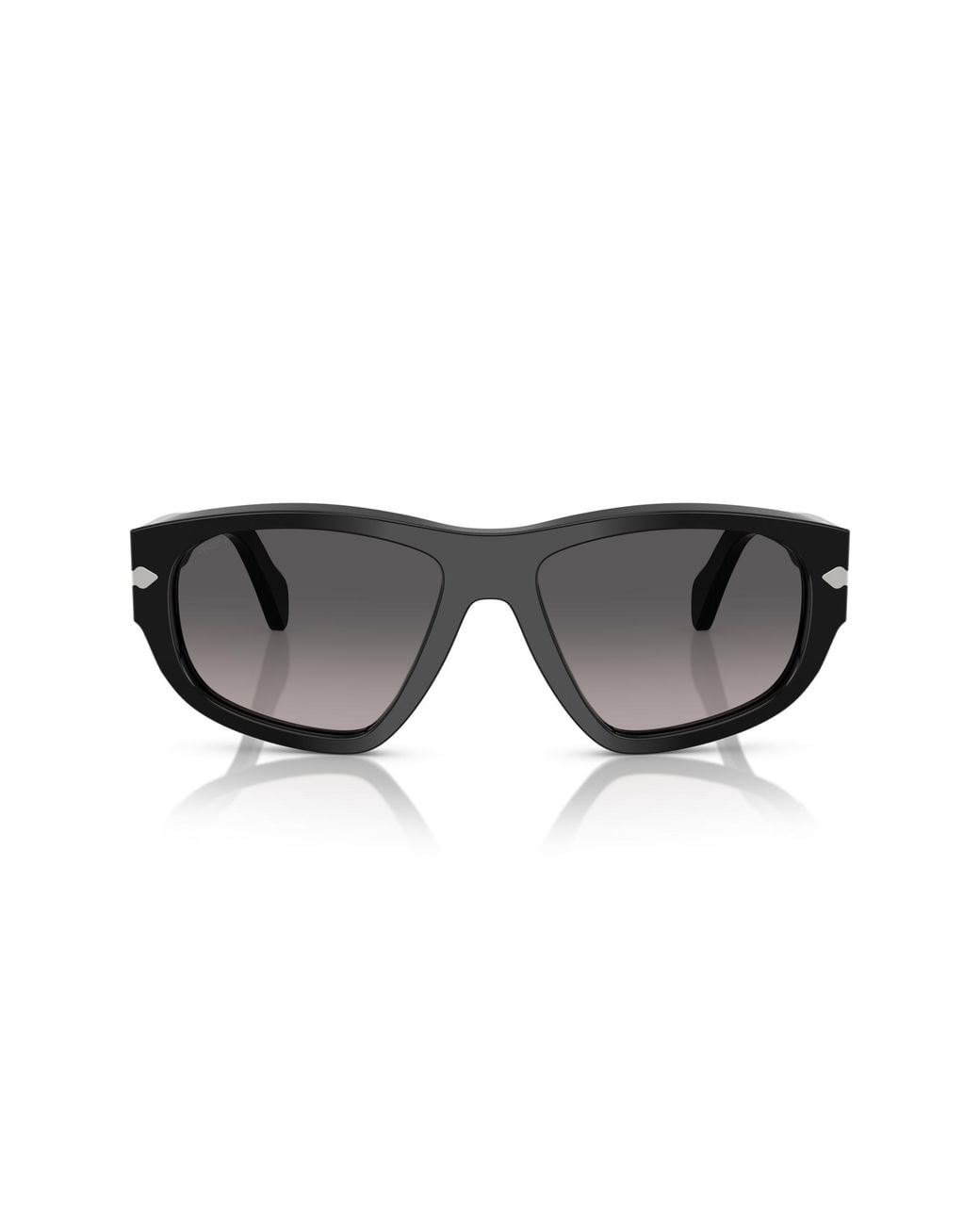 Persol Black Po0050S 95/M3 Sunglasses Acetate Geometric Polarized Shaded
