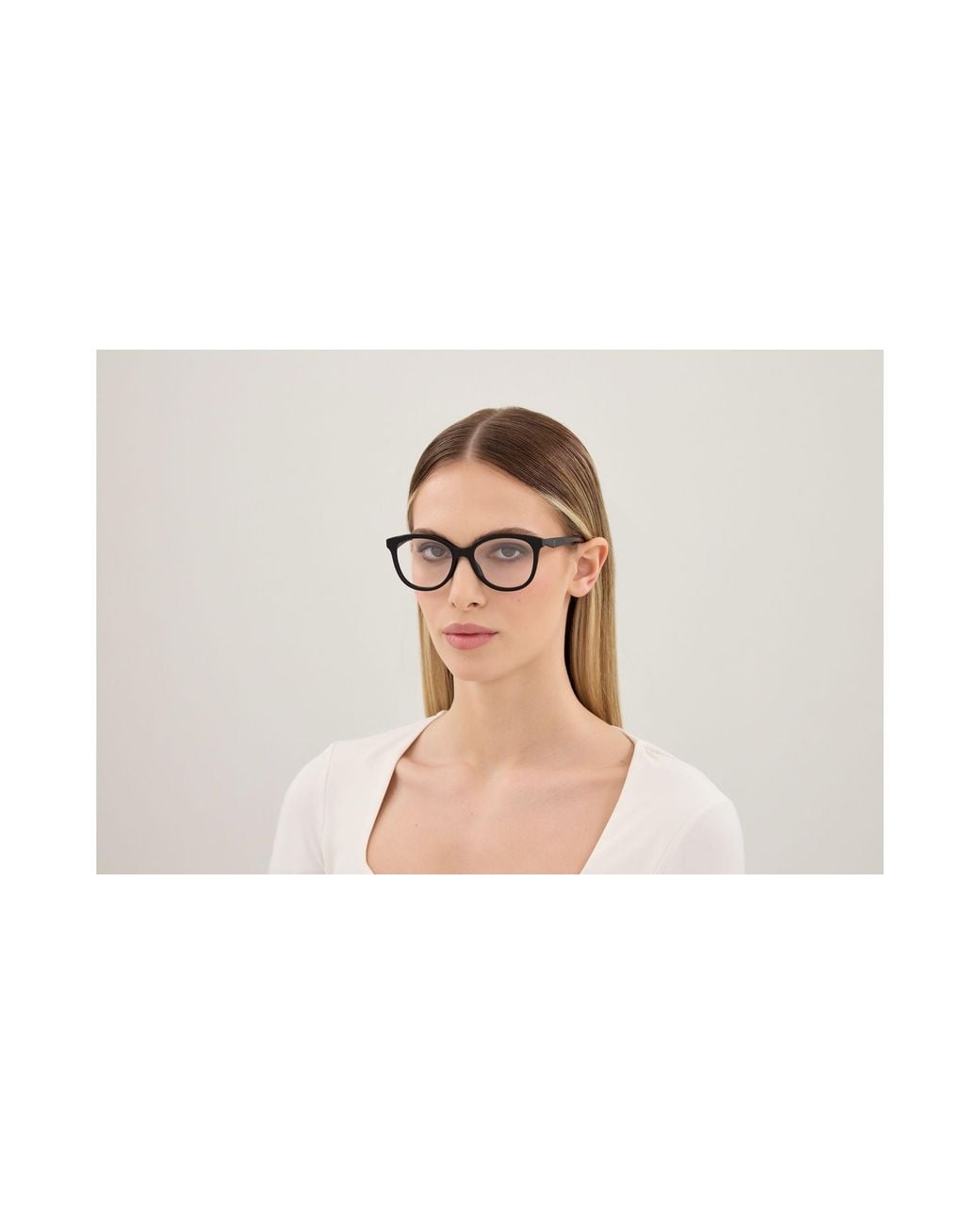 Saint Laurent Black Sl M184 001 Optical Frames Acetate Transparent Cat Eye