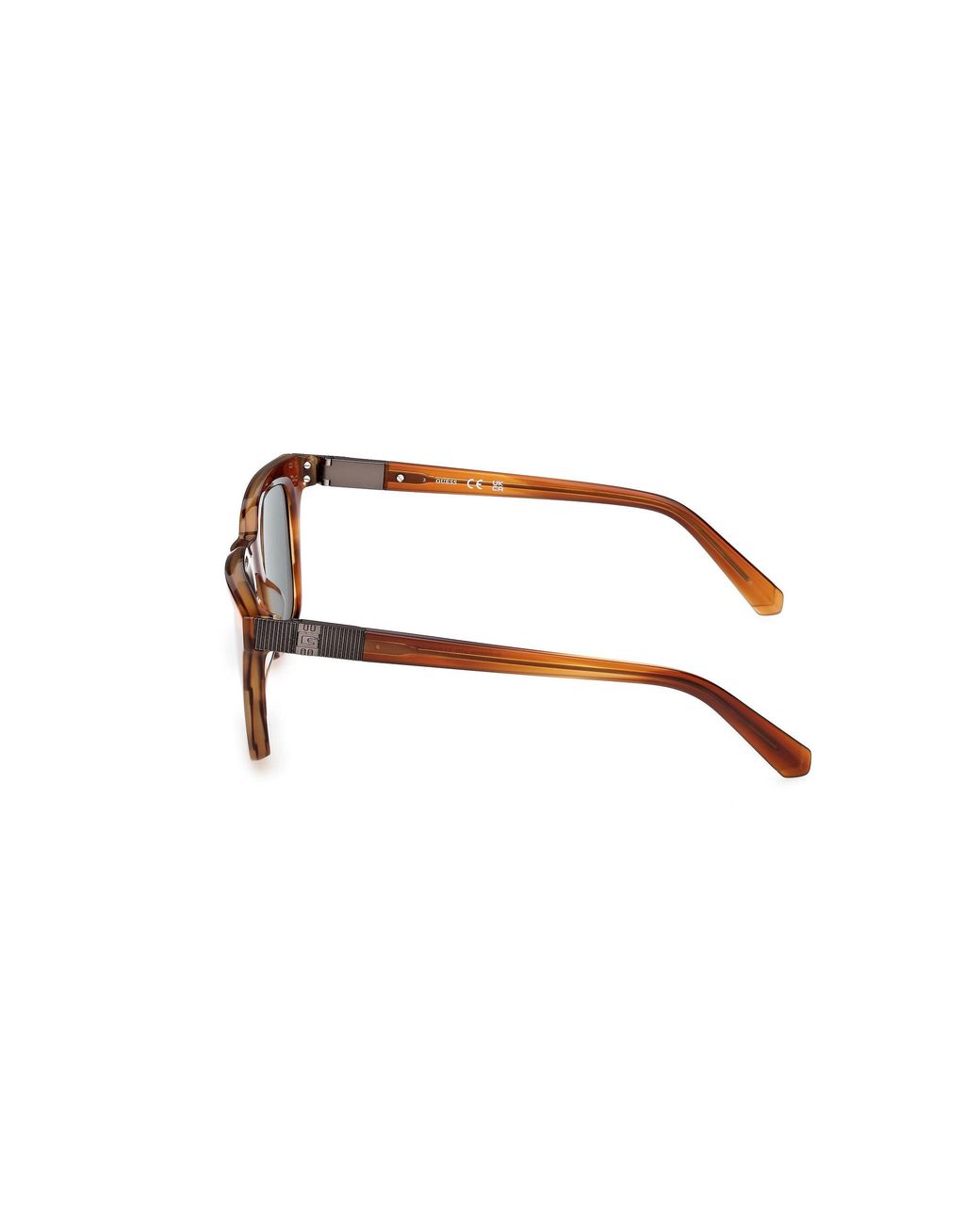 Guess Black Gu00279 47N Sunglasses Acetate Squared Normal for men