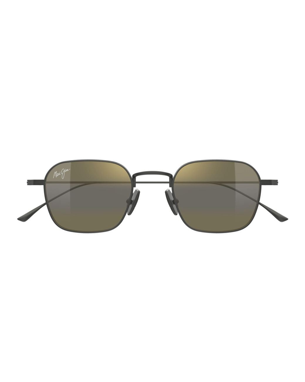 Maui Jim Black Mj0690S 002 Occhiali Da Sole Titanio Bronzo Squadrata