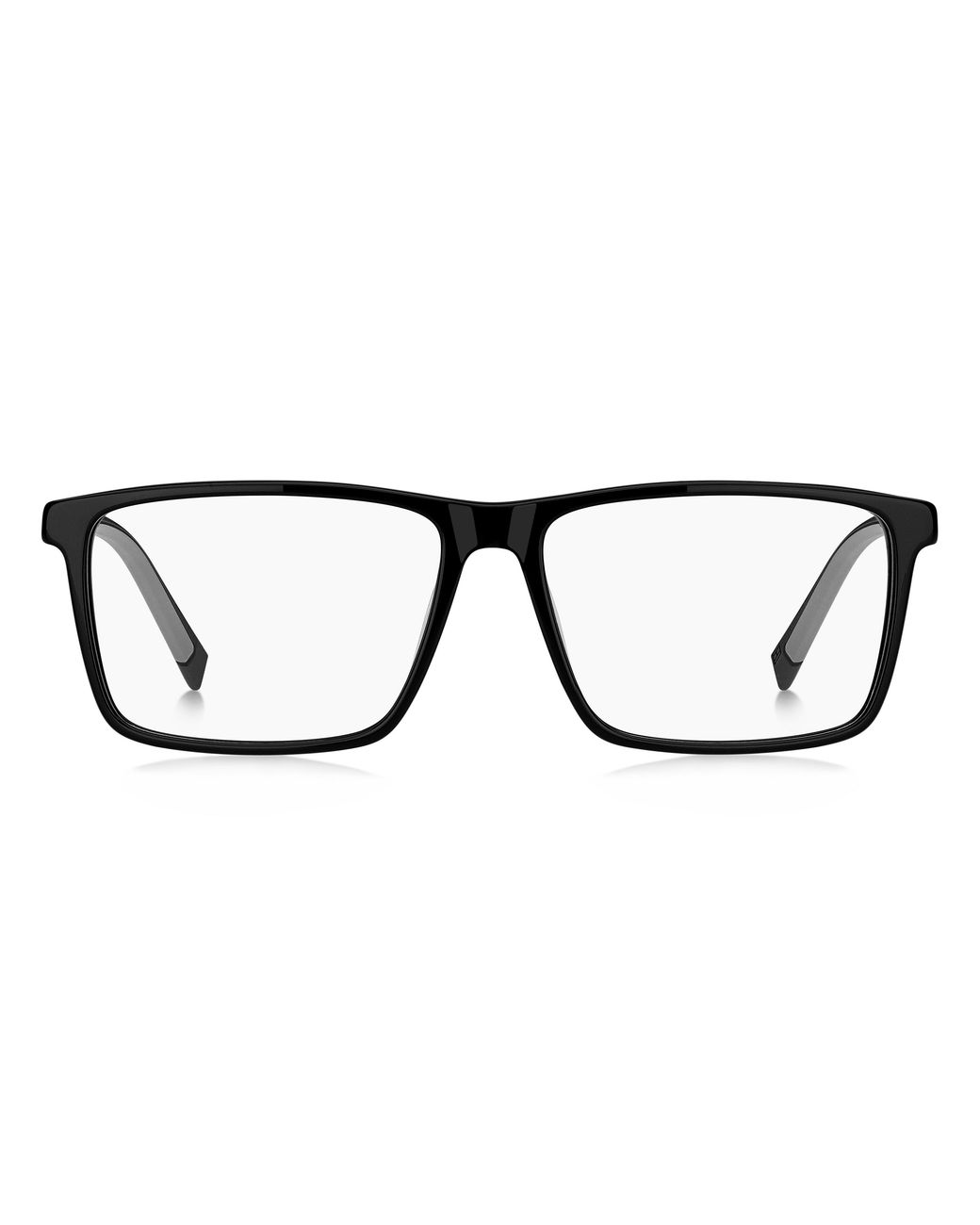 Tommy Hilfiger Black Th 2198 807 Optical Frames Acetate Squared Normal for men