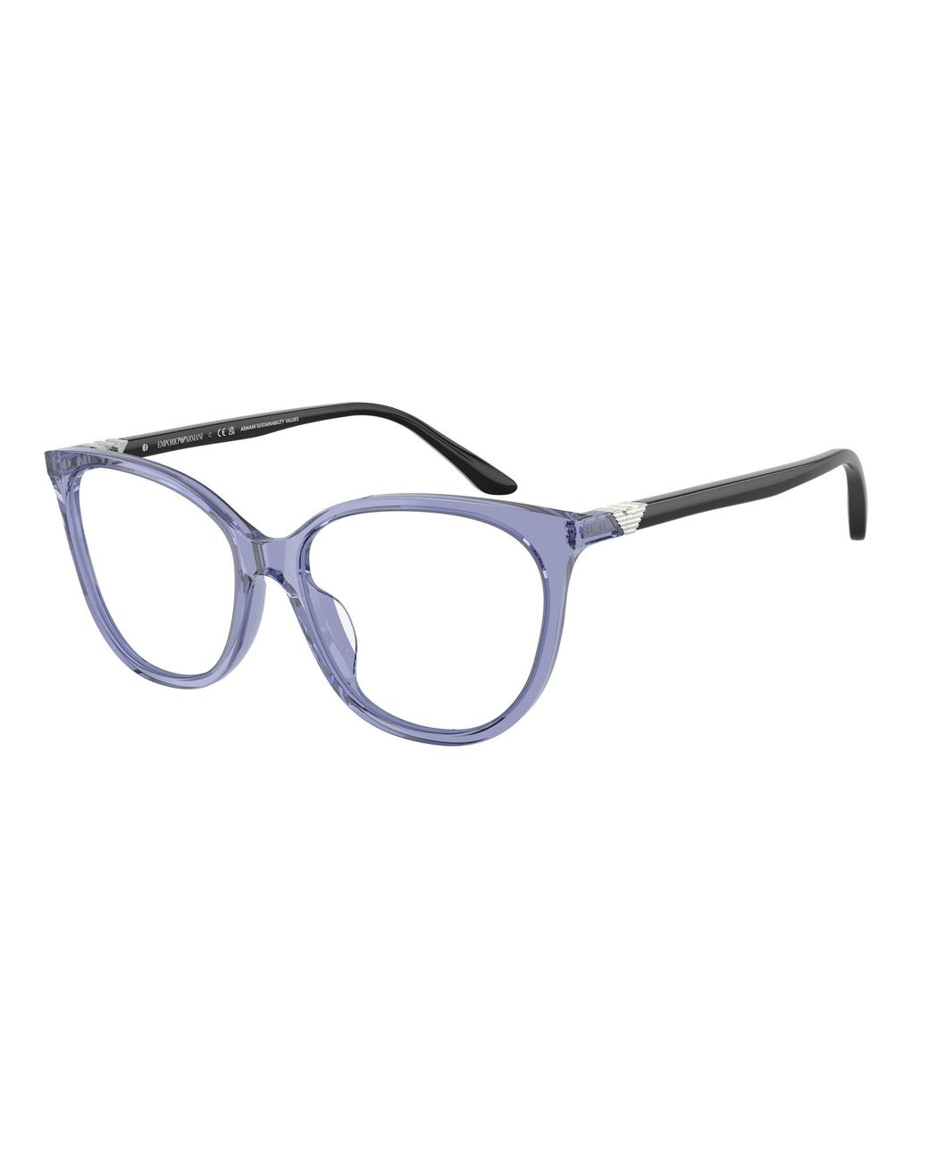 Emporio Armani Black Ea3249U 6200 Optical Frames Acetate Cat Eye Normal