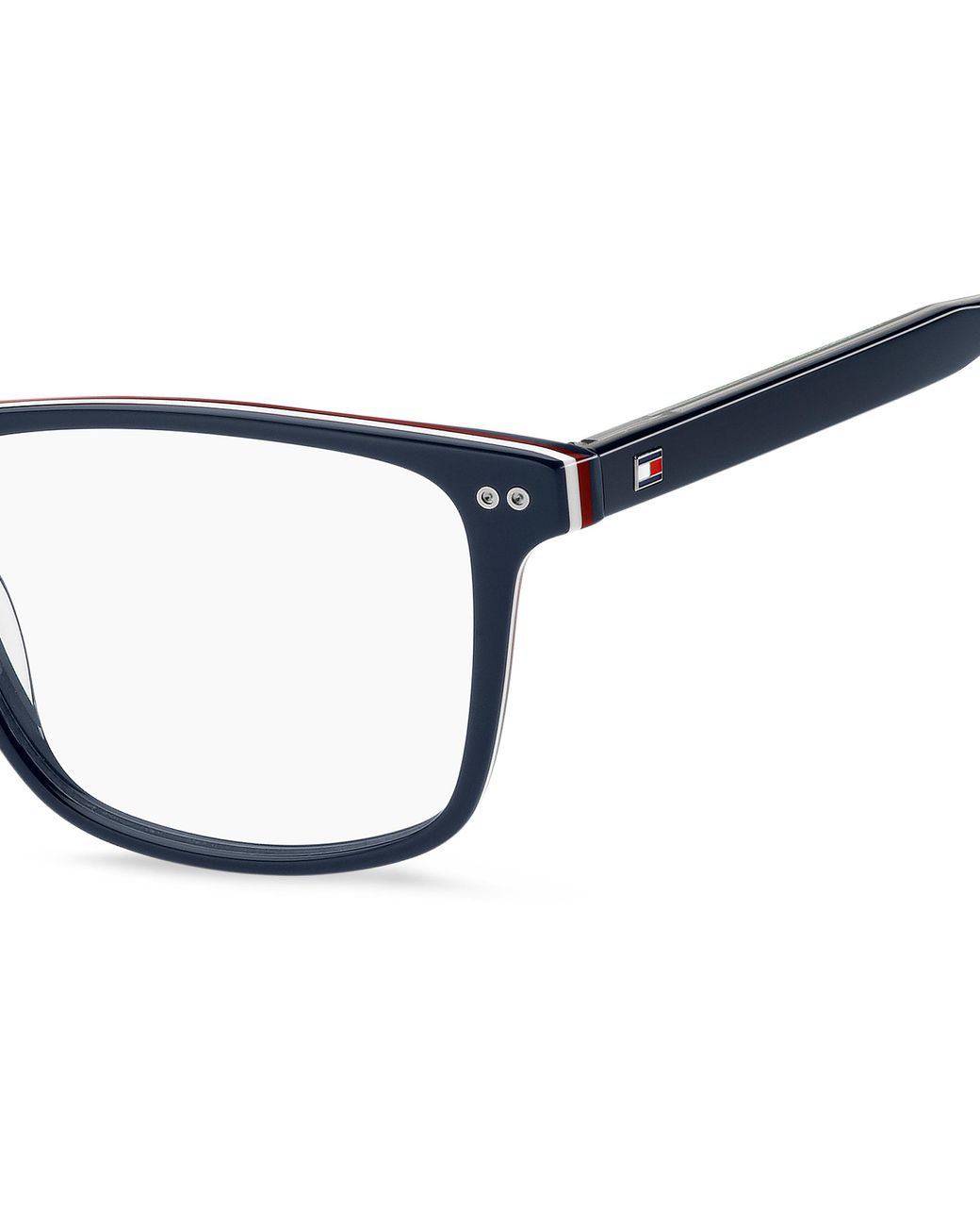 Tommy Hilfiger Black Th 2189 Pjp Optical Frames Acetate Squared Normal for men