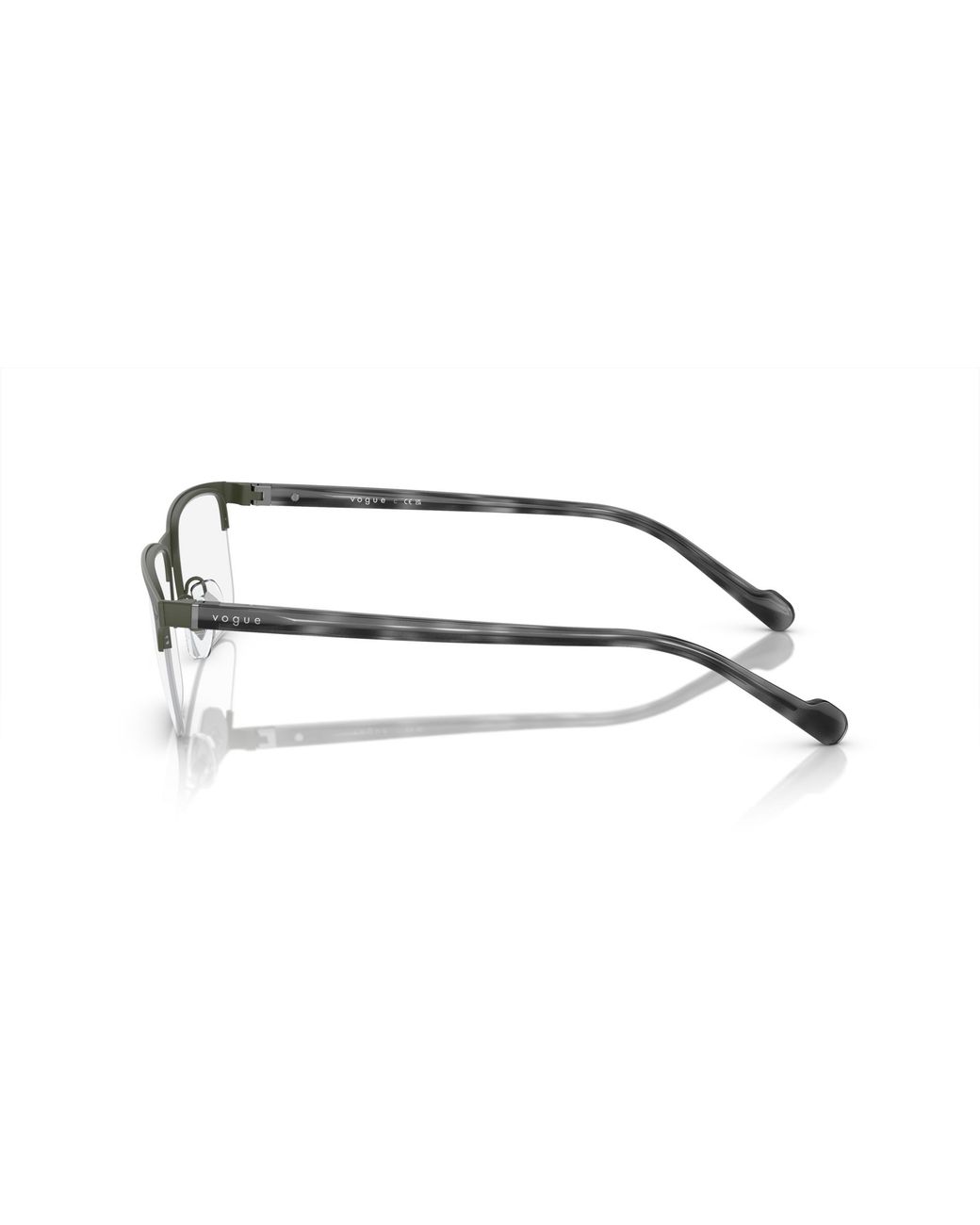 Vogue Eyewear Black Vo4292 5188S Optical Frames Metal Squared Normal for men